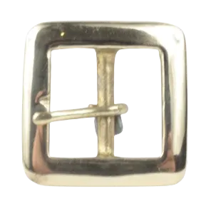 1.25 Inch 32mm Brass Square Belt Buckle