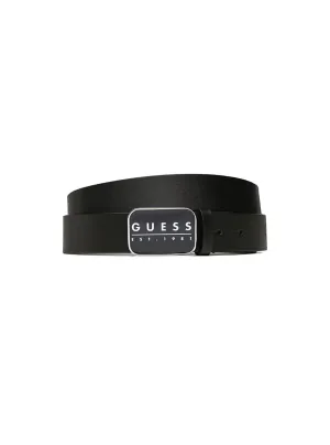 Black Nola Logo Dress Belt