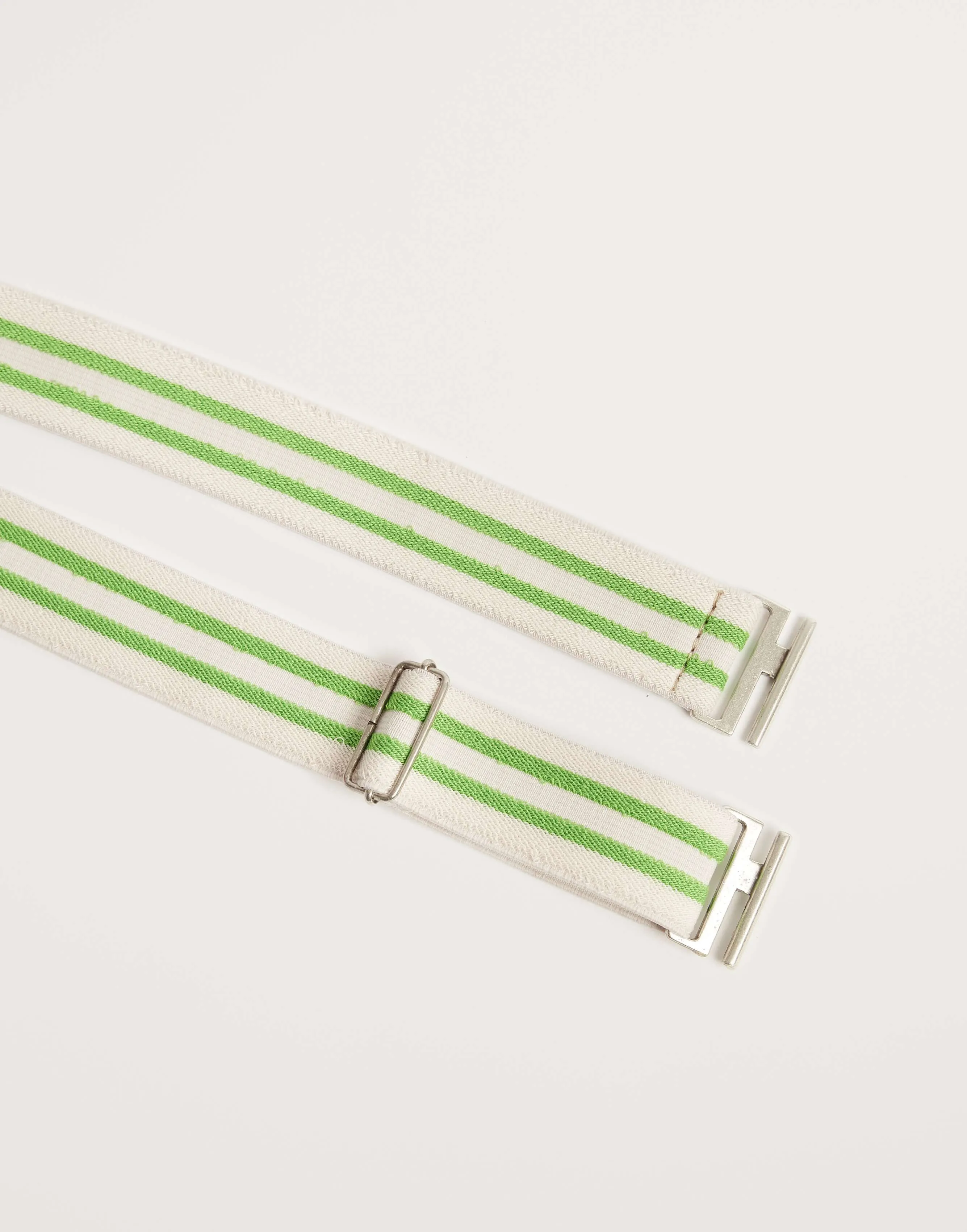 BR Shiba stripe belt in green