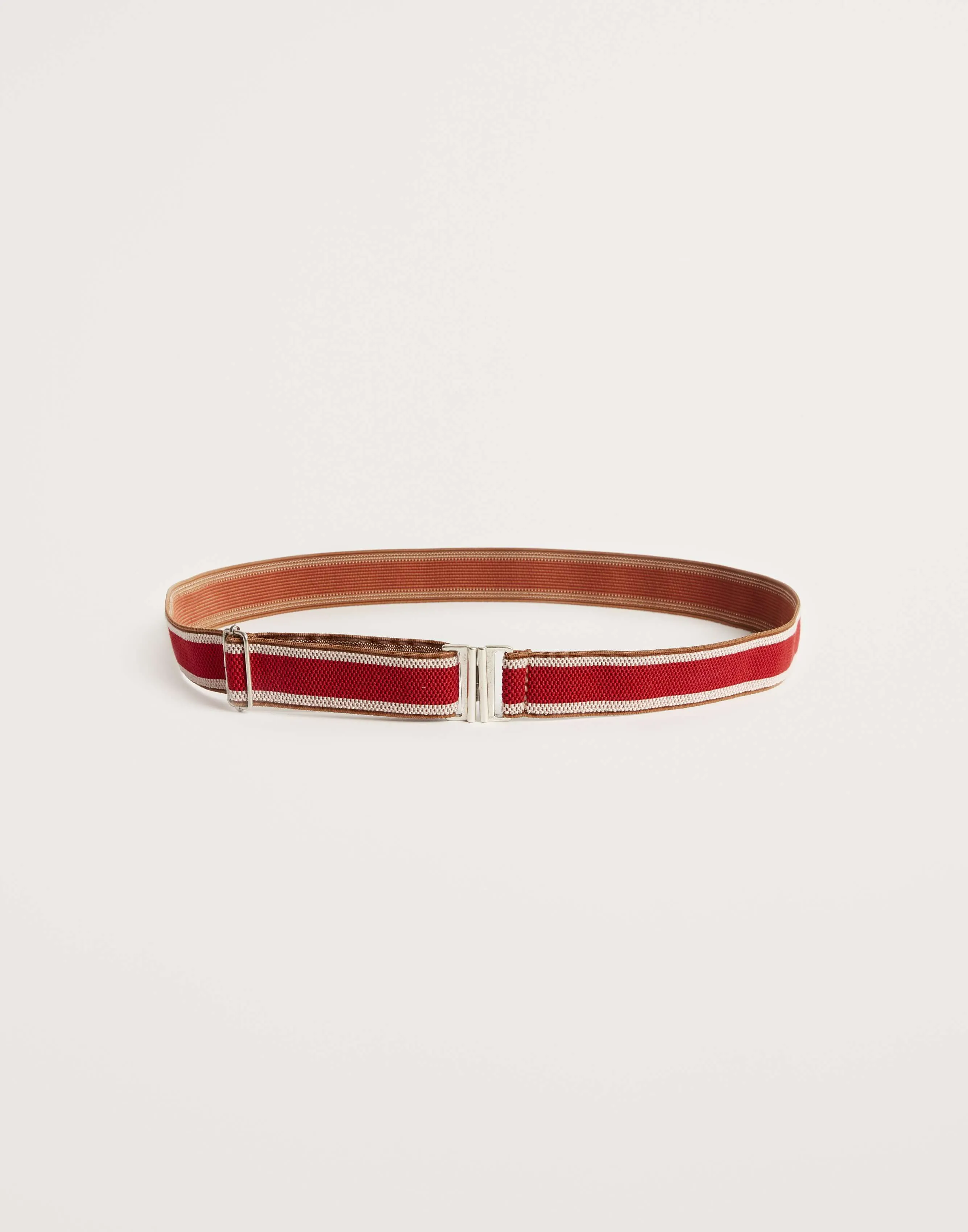 BR Shiba stripe belt in red