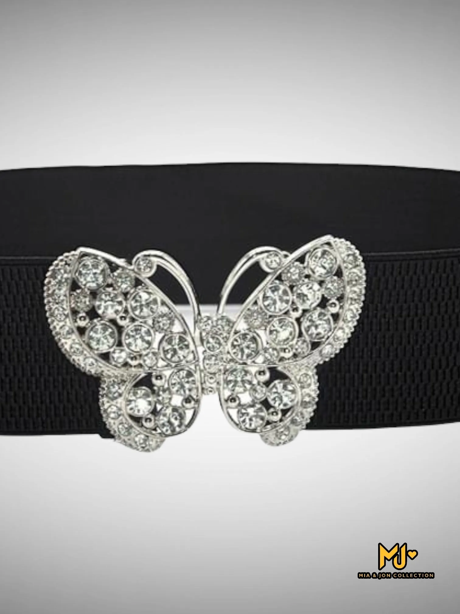 Butterfly Decor Wide Belt