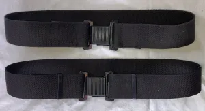Canadian Forces Black P64 2" Service Belt 1964 Pattern Web Equipment