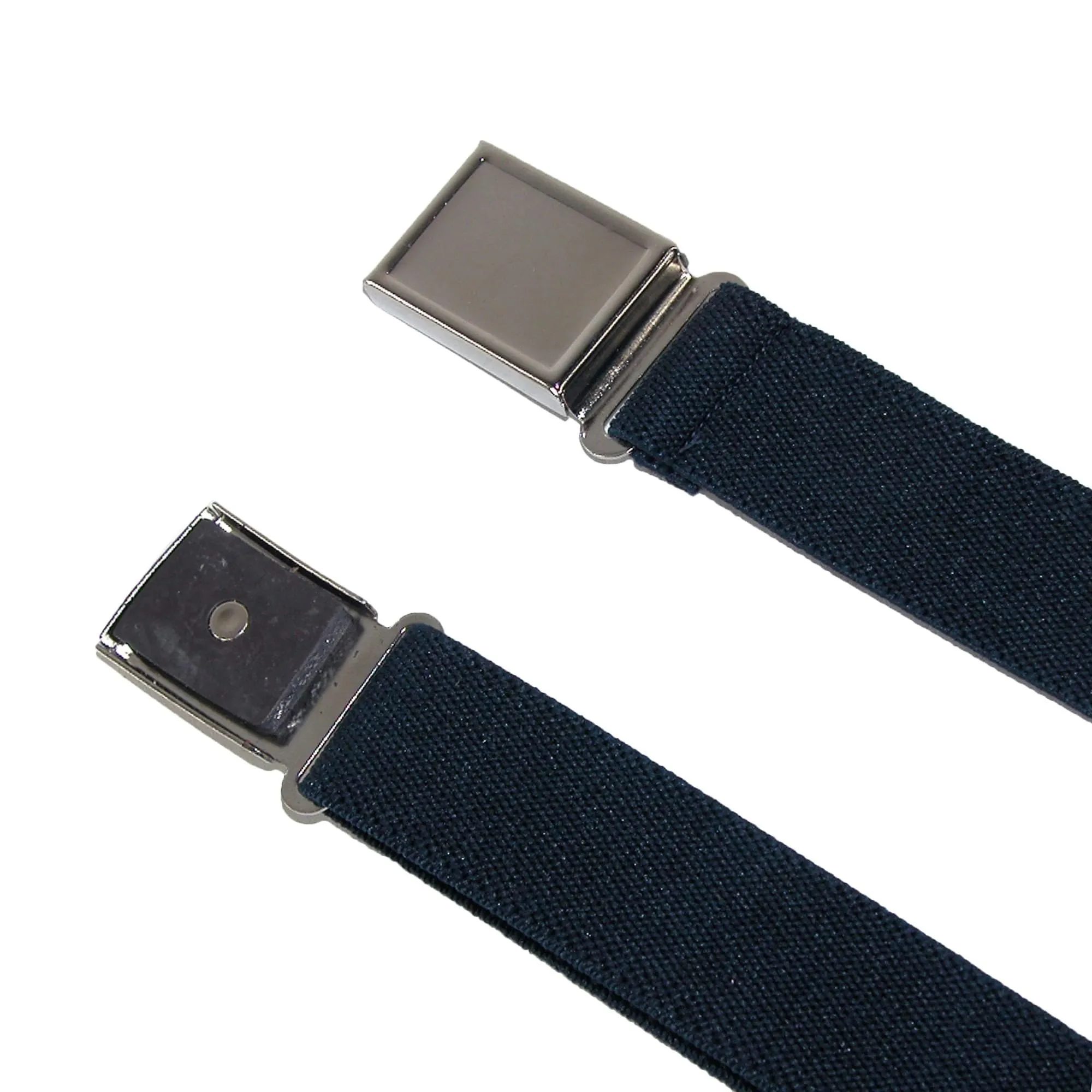 CTM® Kids' Adjustable Elastic Belt with Magnetic Buckle (Pack of 3 Colors)