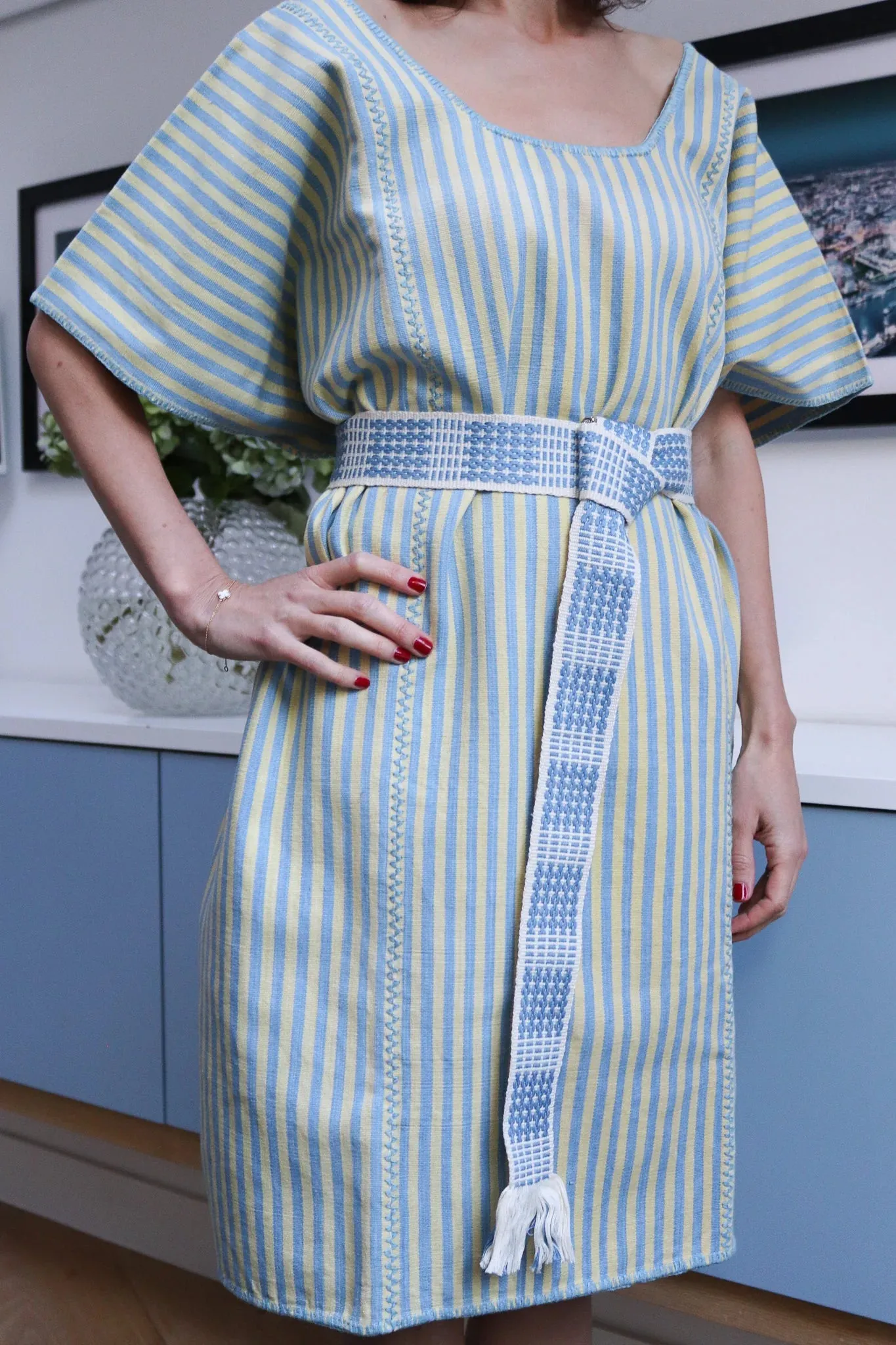 Faja Belt in Blue