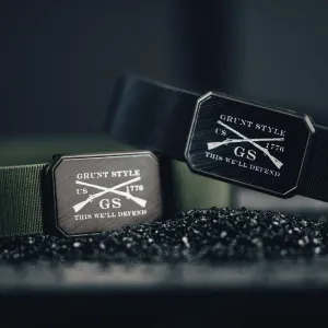 Grunt Style x Groove Life™ Belt - Black on Black