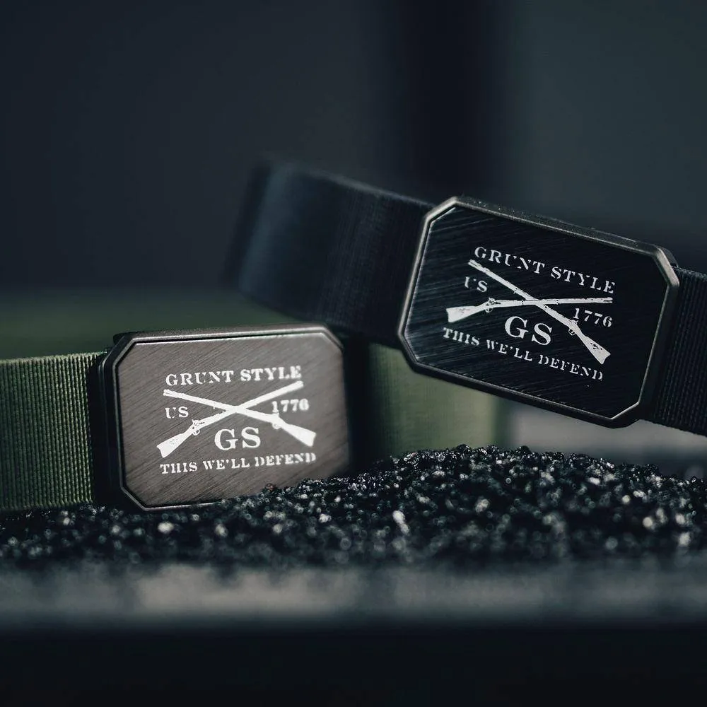Grunt Style x Groove Life™ Belt - Black on Black