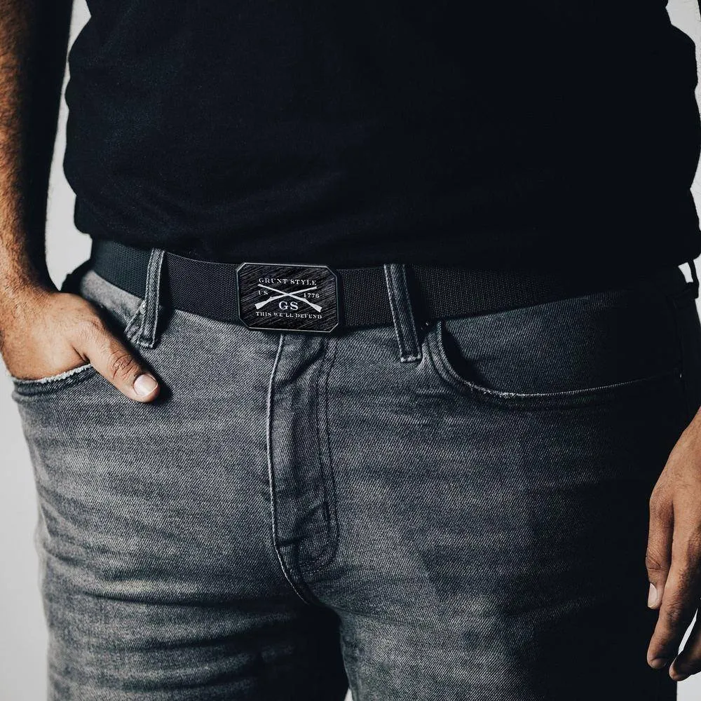 Grunt Style x Groove Life™ Belt - Black on Black
