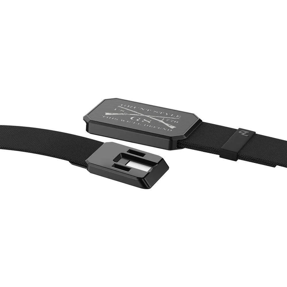 Grunt Style x Groove Life™ Belt - Black on Black