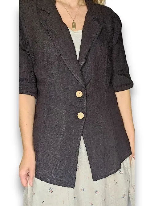 Helga May Linen Suit Jacket