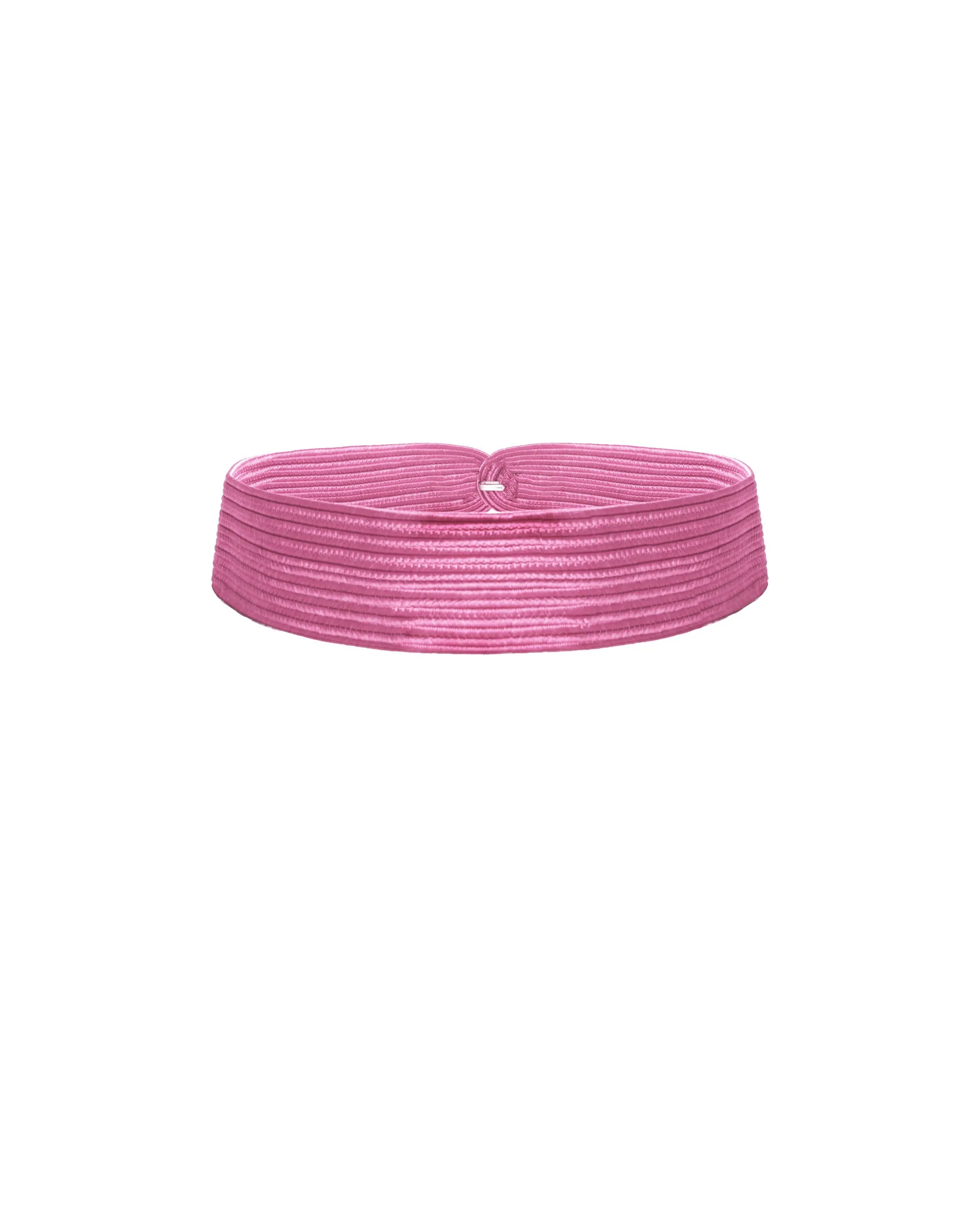 Pink Knitted Belt