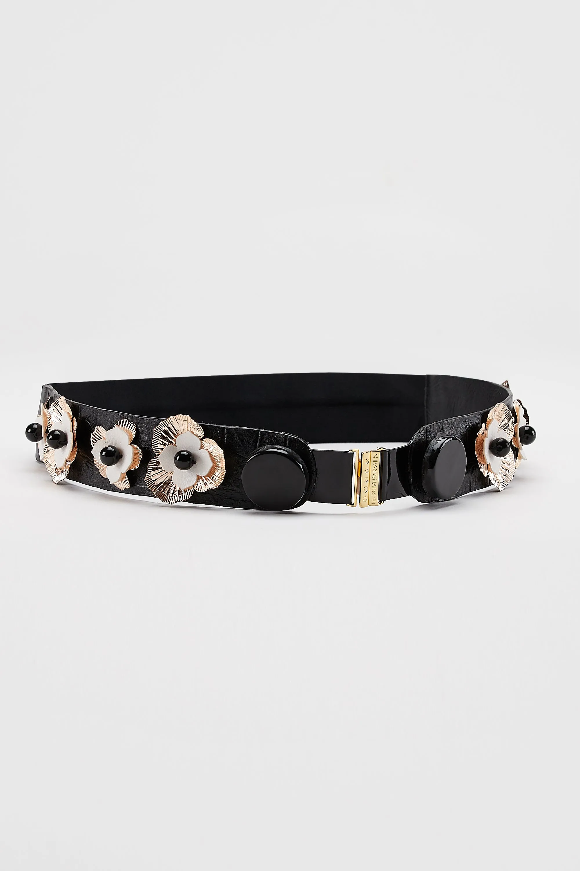 Poppy Button Belt