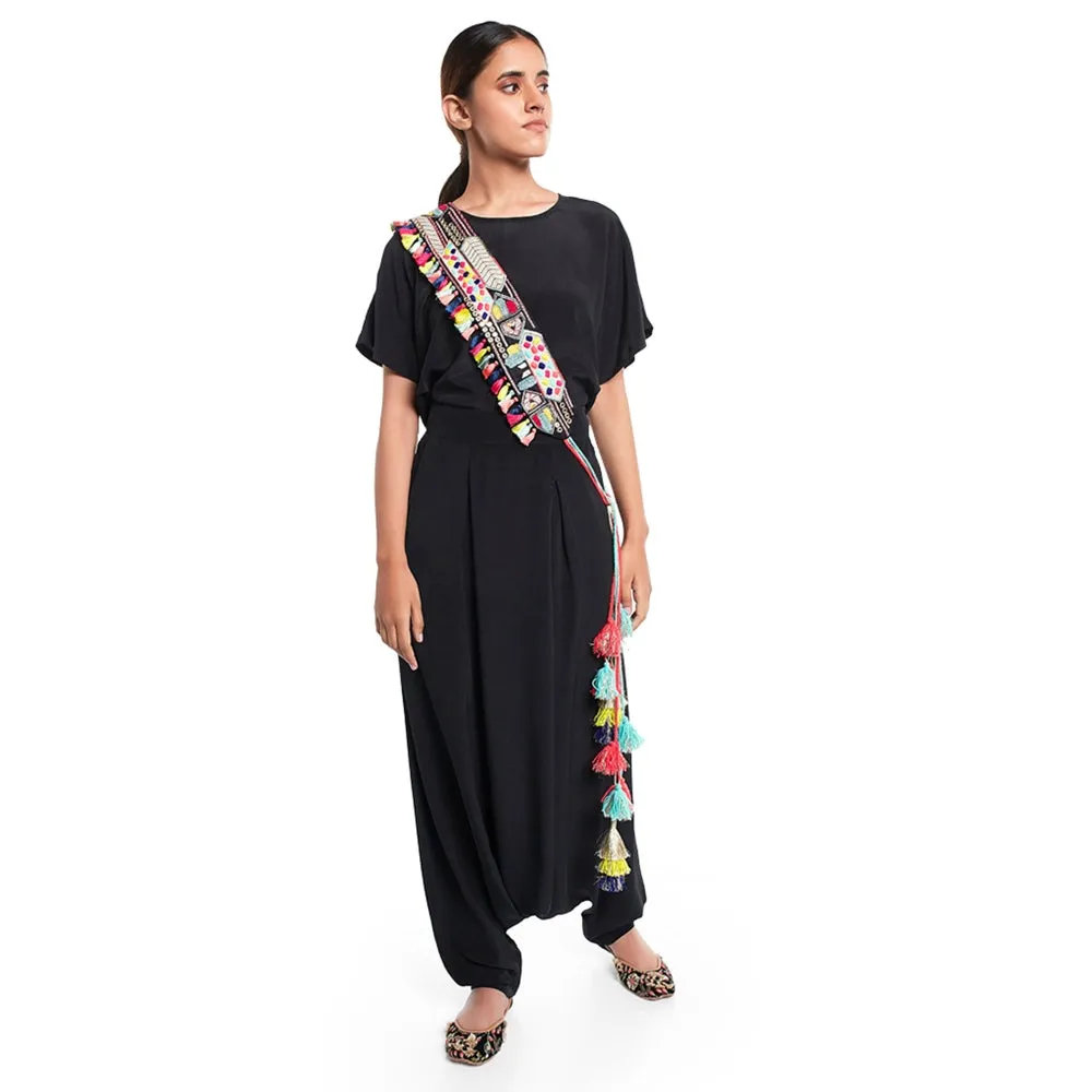 PS Accessories by Payal Singhal Payal Singhal Multi-Color Embroidered Belt