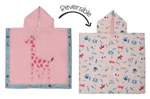 Reversible Kids Cover Up - Giraffe | Zoo