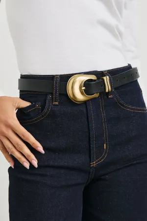 RODEO BELT - BLACK GOLD