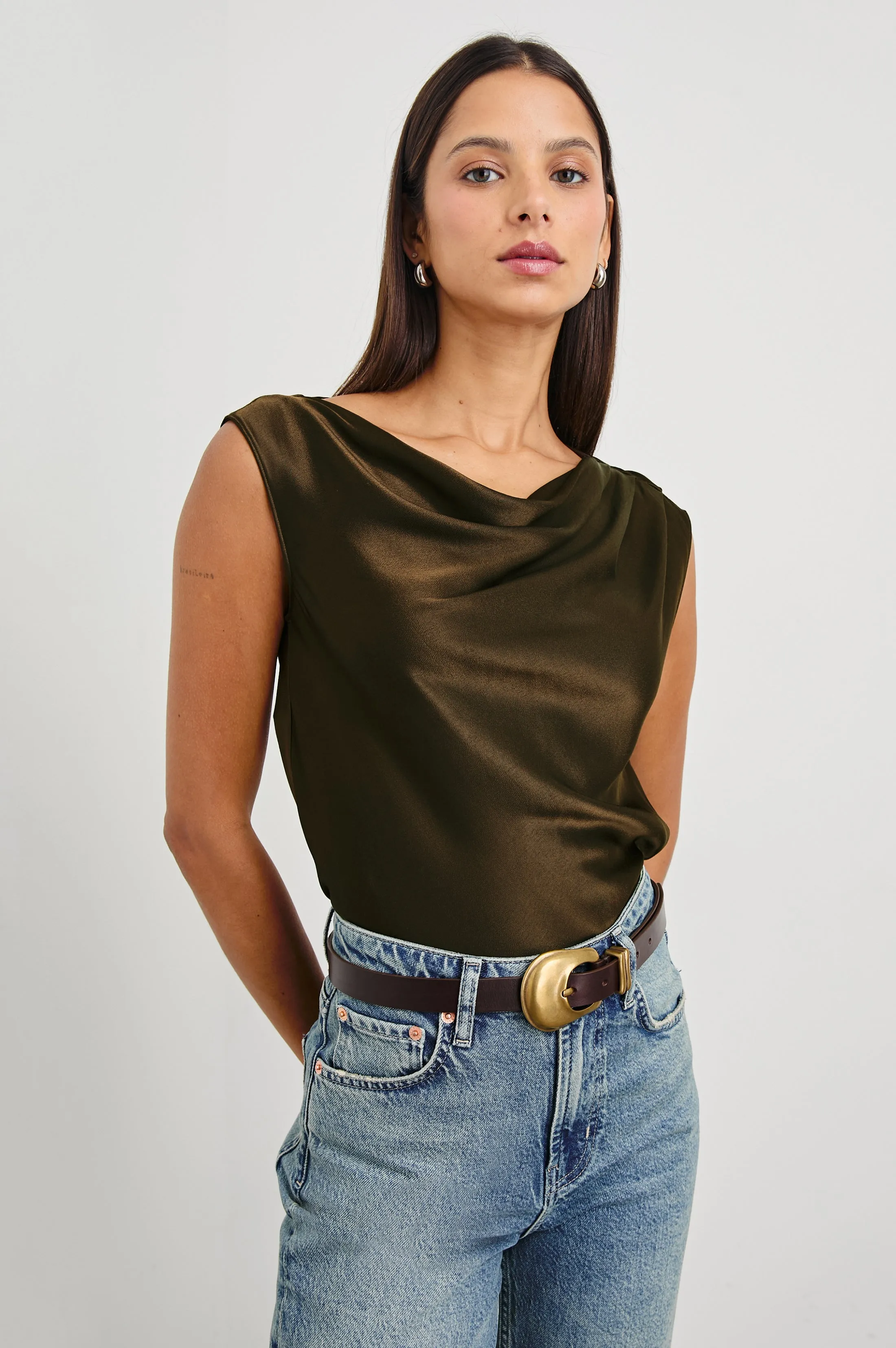RODEO BELT - BROWN GOLD