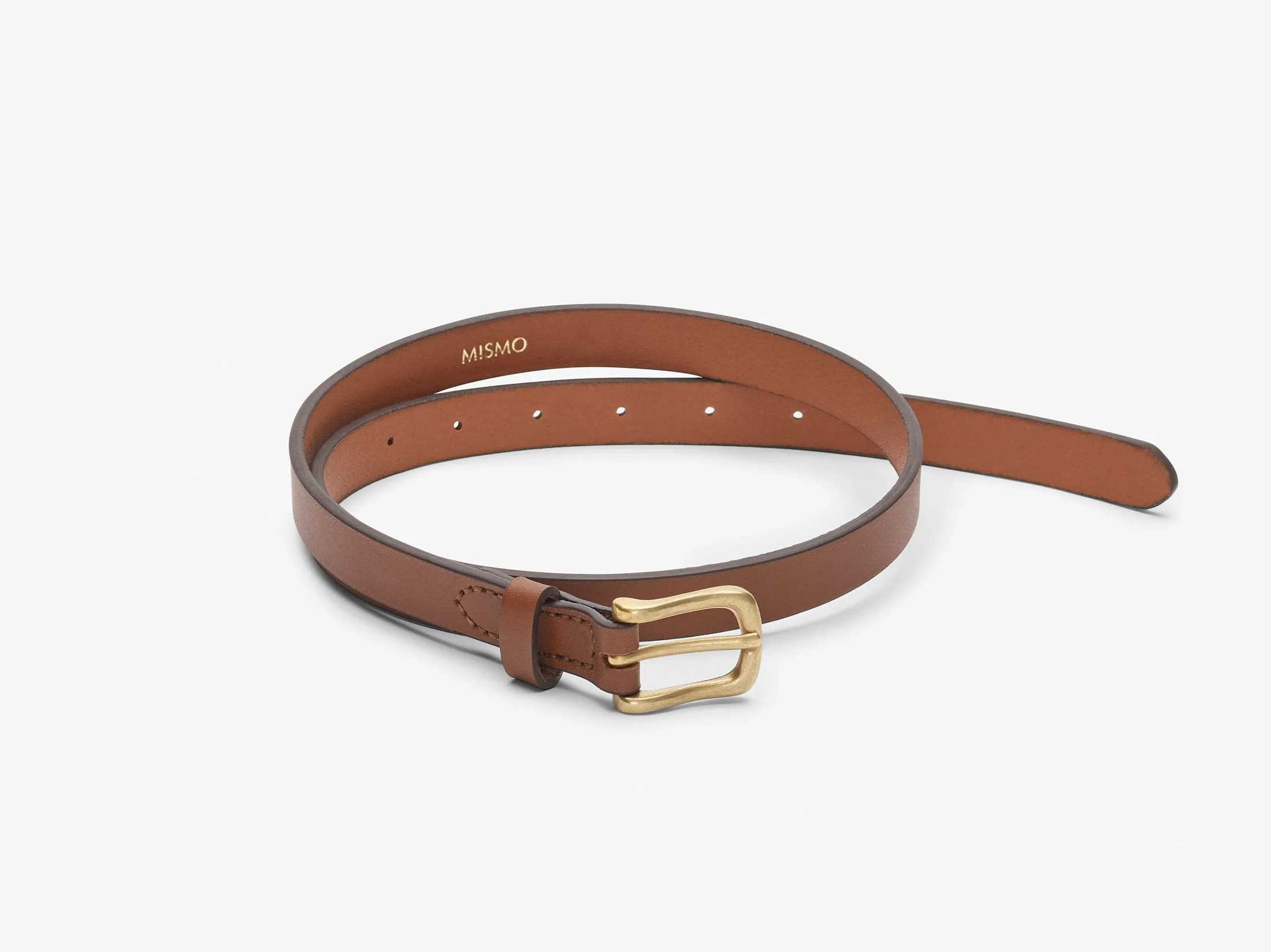 Slim Belt - Tabac Leather