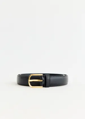 Slim Leather Trouser Belt