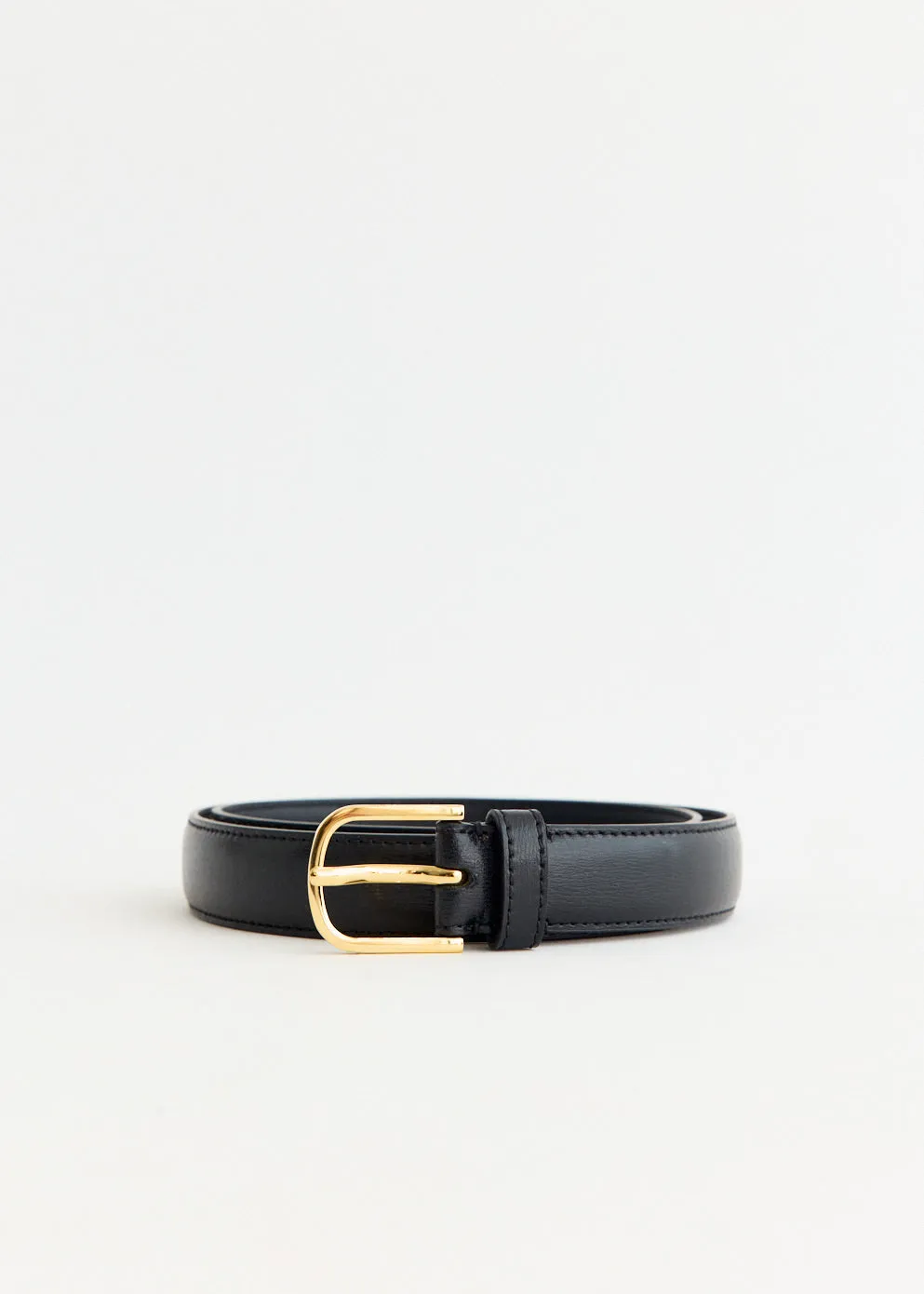 Slim Leather Trouser Belt