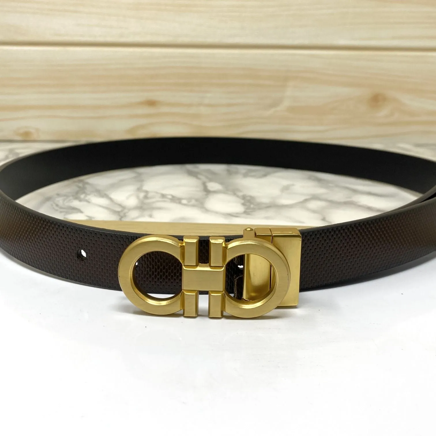 Small Design Formal and Casual Reversible Belt -JonasParamount