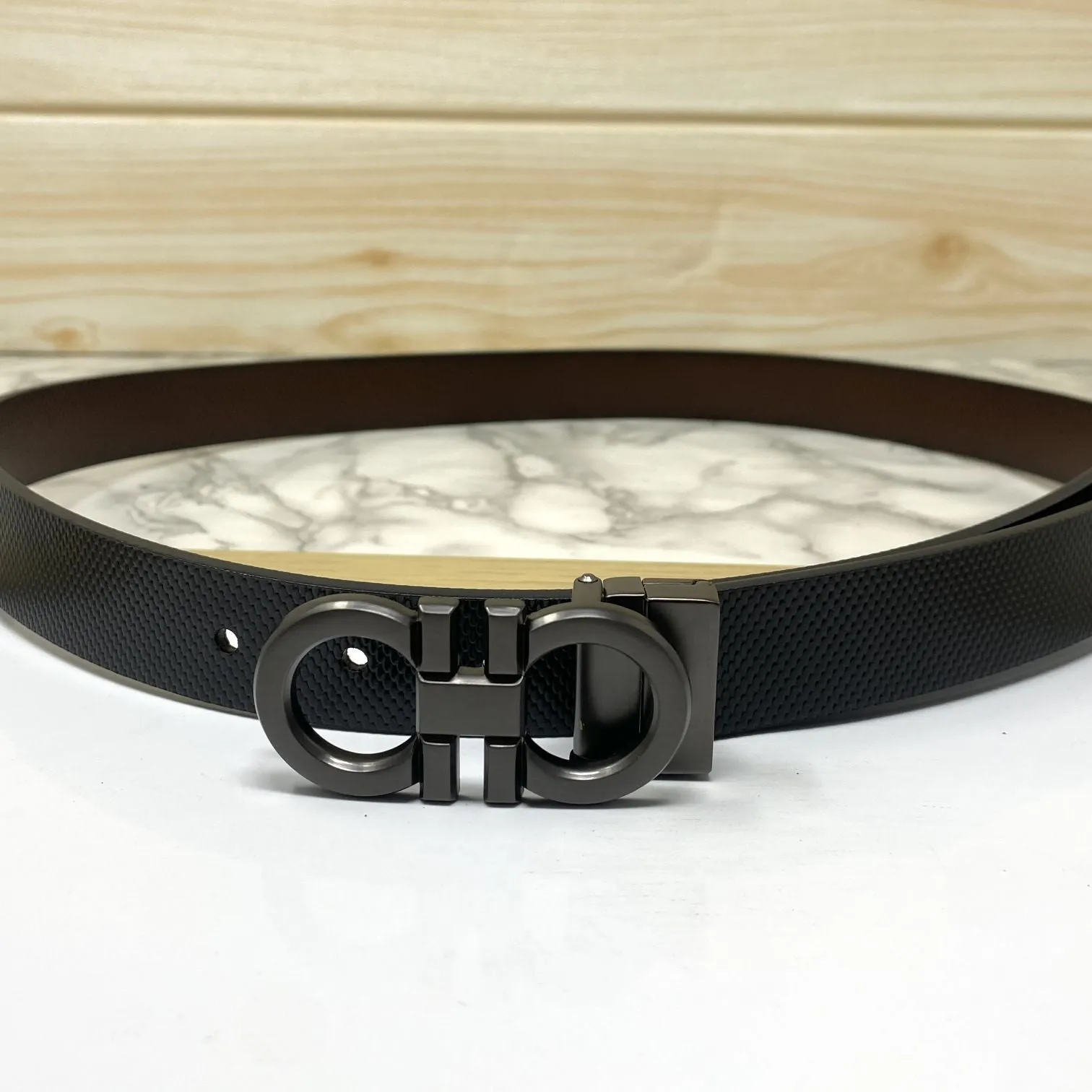 Small Design Formal and Casual Reversible Belt -JonasParamount