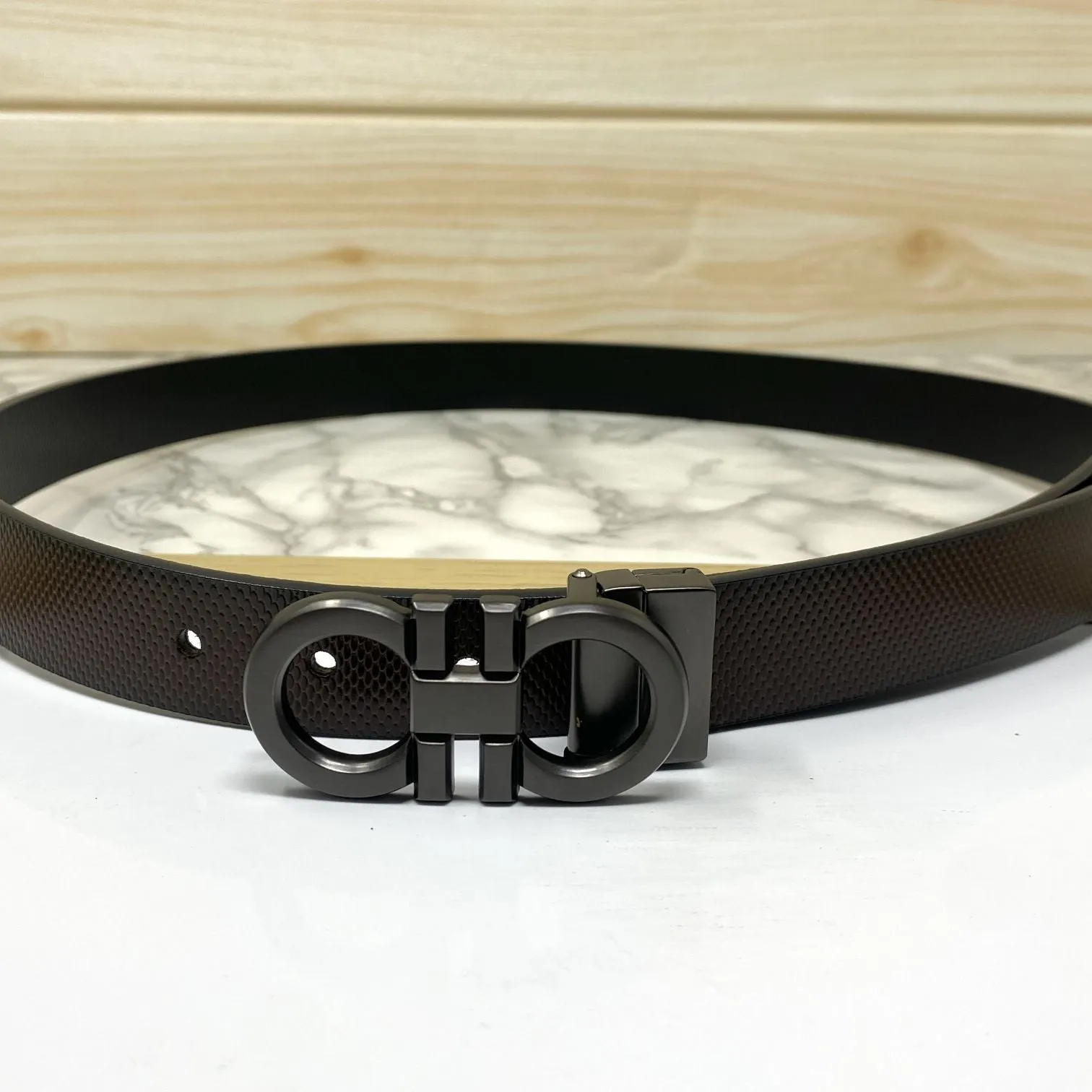 Small Design Formal and Casual Reversible Belt -JonasParamount