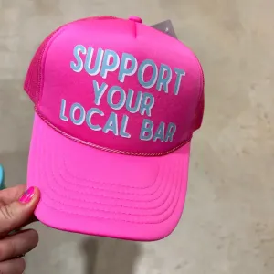 Support Your Local Bar Trucker Cap