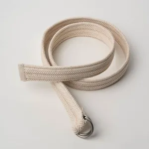 Vasconcelos Belt (Textured Ecru)