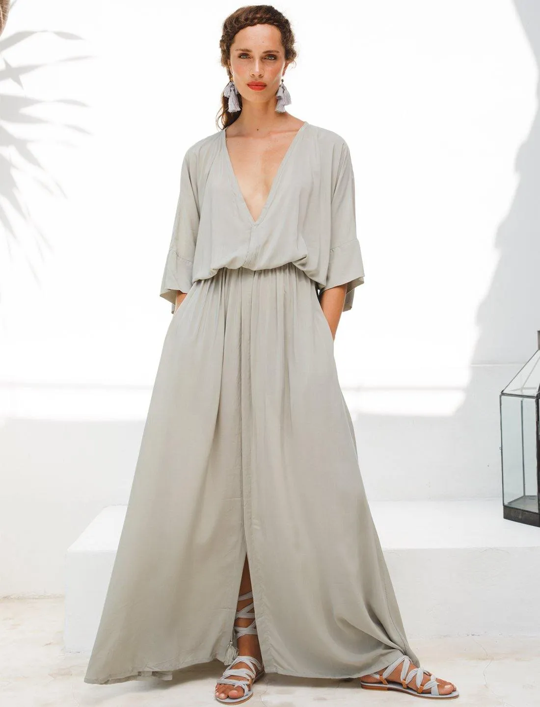 VERO BOHEMIAN WOMENS MAXI DRESS
