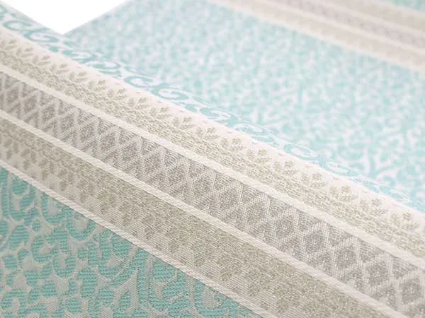 Women's Tailored Washable Japanese Kimono Fukuro Obi Belt - Light Blue Green
